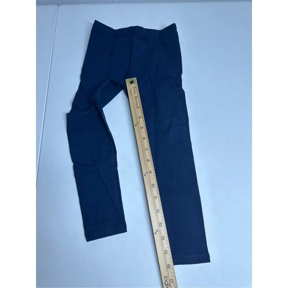 NWT The Children's Place Girl's Full-Length Leggings, Navy, S (5/6)
